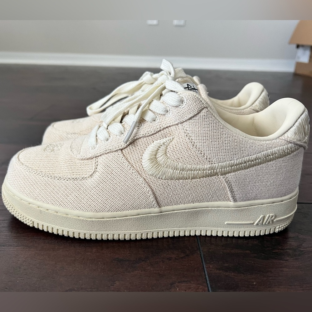 Stussy x Nike Beige AF1